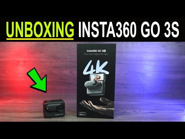 Unboxing Insta360 GO 3S 128gb