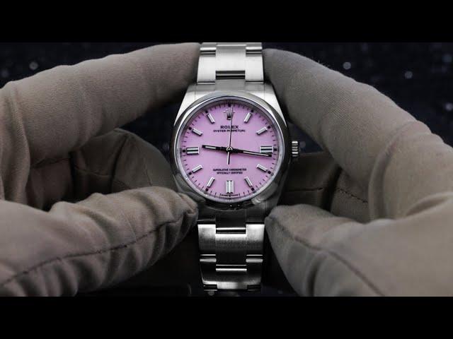 Rolex Oyster Perpetual 36 126000 Candy Pink Dial (2020 Novelty) Unboxing Video