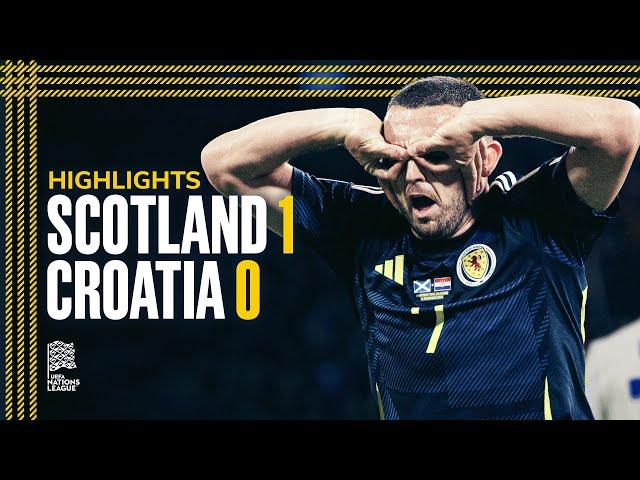 Scotland 1-0 Croatia | Super John McGinn Scores Late Winner! | 2024 UEFA Nations League Highlights