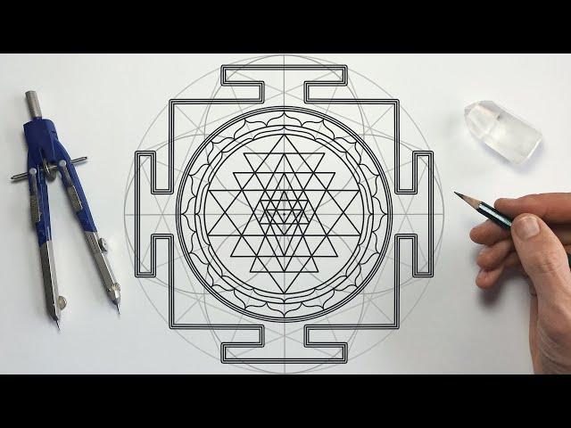 Want to draw a perfect Sri Yantra? Use This Method