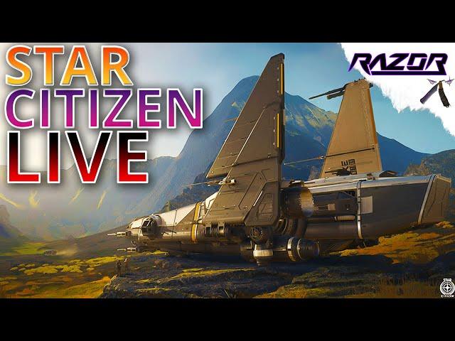 Star Citizen ️ Save Stanton Event Space Update   Stream 4