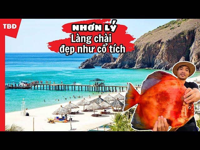 Du lịch Nhơn Lý Quy Nhơn - Dạo con đường đá xanh và viếng tượng Phật đôi cao nhất Việt Nam