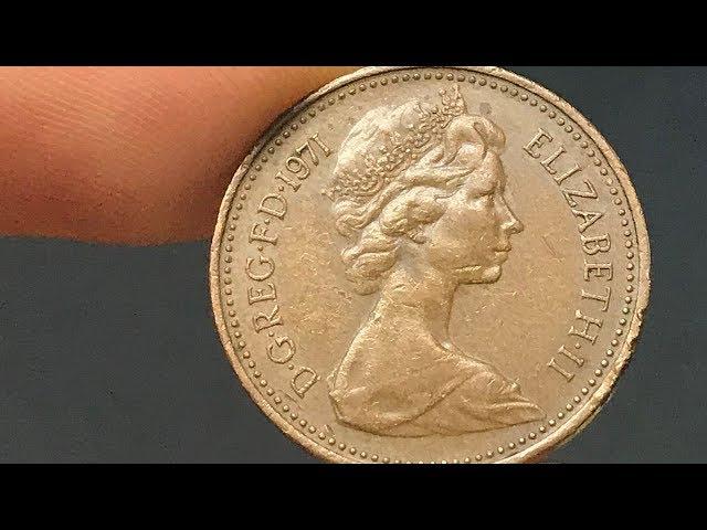 1971 United Kingdom 1 New Penny Coin • Values, Information, Mintage, History, and More