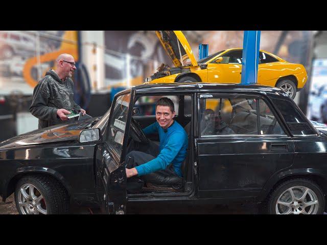 The Russian car died in our hands! Let's revive two Fiats at once:)