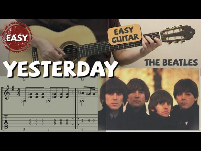 Yesterday / The Beatles (Easy Guitar) [Old edition]