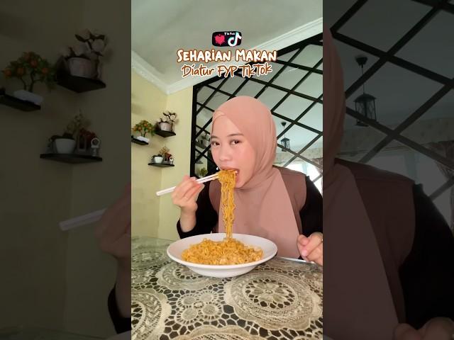 SEHARIAN MAKAN DIATUR FYP TIKTOK