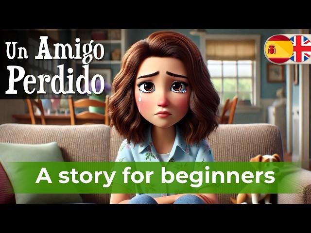 TRY TO LEARN SPANISH with Easy Audio story