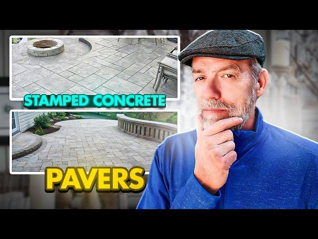 Stamped Concrete VS Pavers | What’s the Best Option for you?