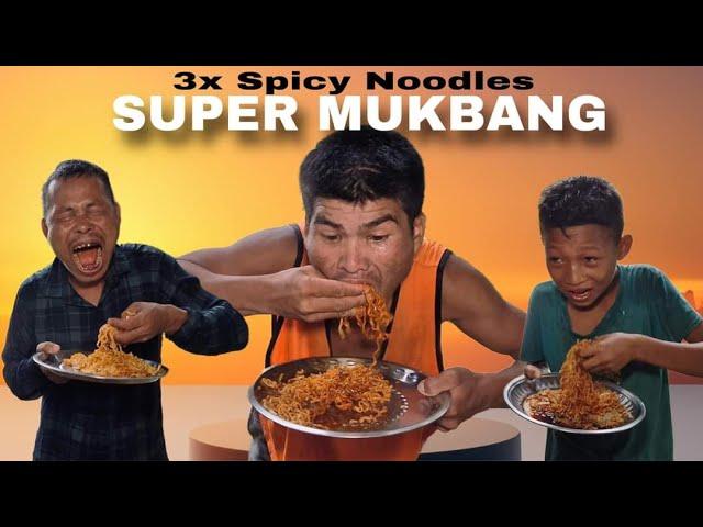 BBMTP Super Trio Mukbang 3x Spicy Noodles