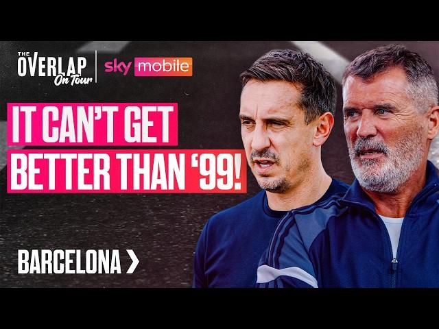 Man Utd’s Dark Days & Best British Football Achievement? | The Overlap on Tour in Barca | Sky Mobile