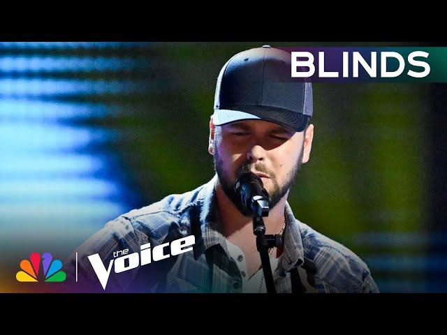 Coaches Battle Over Tanner Frick's Four-Chair-Turn Performance | The Voice Blind Auditions | NBC