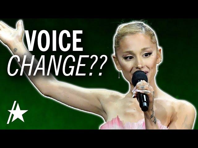 Ariana Grande Claps Back At Viral TikTok Of Her Sudden Voice Change Mid-Interview