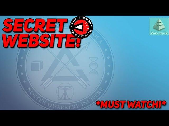 CRAZY SECRET A.R.G.U.S WEBSITE! *Must Watch* - DCComics!