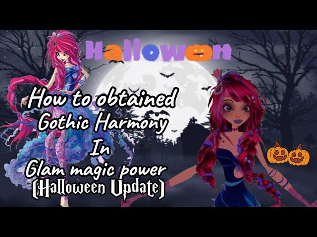 Glam Magic Power: Gothic Harmony skin Tutorial (Halloween Update)