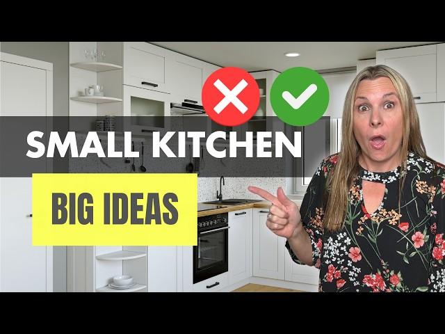 Small Kitchen Design Secrets Revealed | How to Design a Small Kitchen