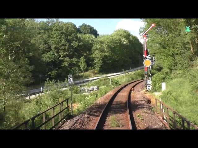 Von Pirmasens Hbf nach Kaiserslautern Hbf - DB Bahn Nr.65 / 2017 - Führerstandsmitfahrt - BR VT 643