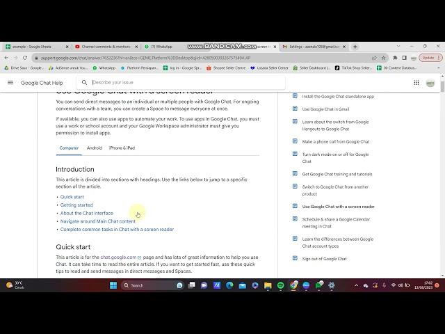 ~ Google Chat Screen Reader Guide: Everything You Need to Know!