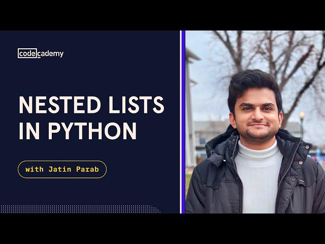 Beginner Python Project Tutorial: Using Nested Lists