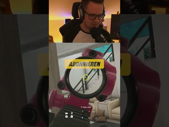 Richtig den Fail abgeräumt doch dann das in Rainbow Six Siege