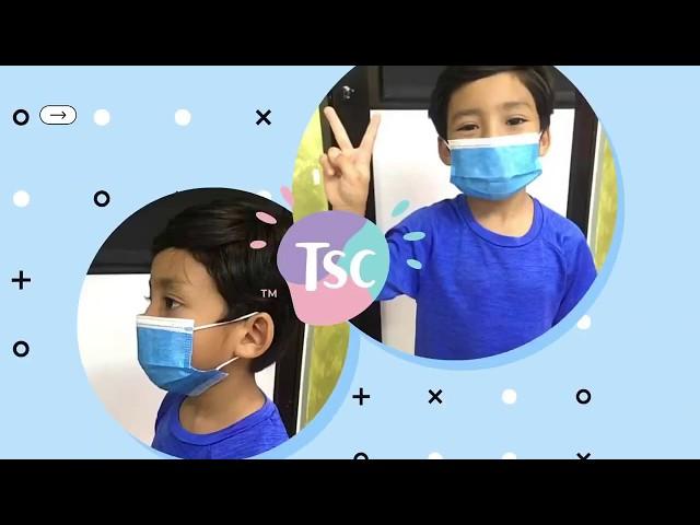 Face mask Uniform Sekolah Rendah - TudungSiComel