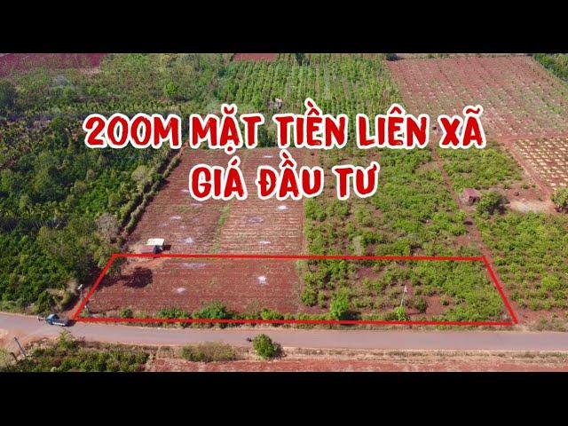 200m mặt tiền liên xã gần sát trường học. Giá đầu tư