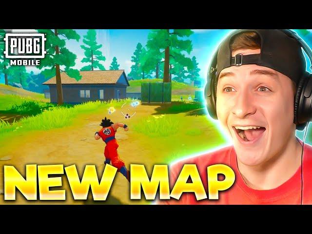 NEW MAP IN PUBG MOBILE IS INSANE! Dragon Ball Mode!