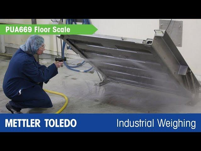 Easy-to-Clean Lift Scale for Sanitary Applications - Product Video - METTLER TOLEDO Industrial- en