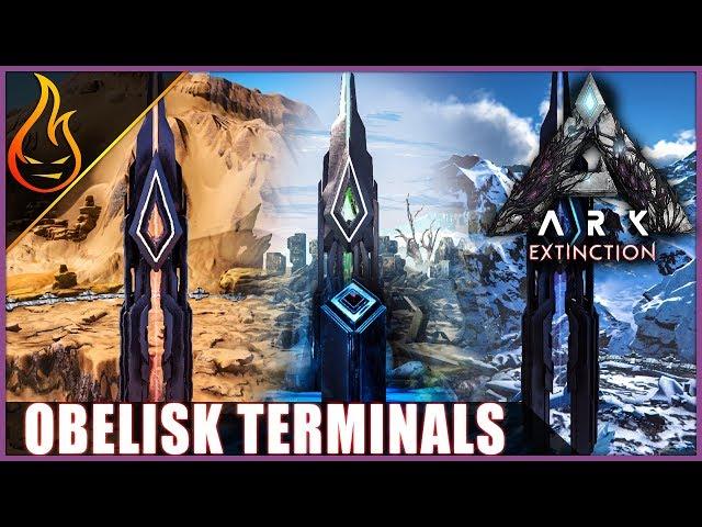 ARK Extinction Obelisk Locations And Terminals