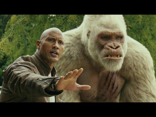 Rampage 2018 George gets bigger scene Hindi dubbed hd clips (3/10)movie video