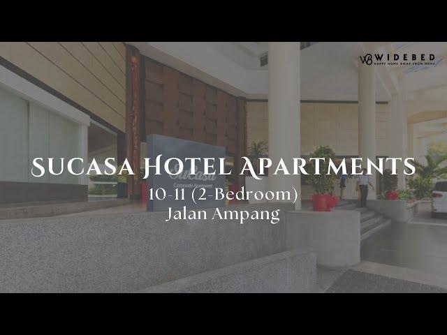 SuCasa Hotel Apartments 2Bedroom 950Sqft @ Jalan Ampang | Monthly Rent | WIDEBED #shortstay