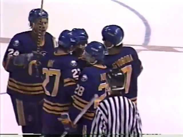 Derek Plante Hat Trick 12/1/93