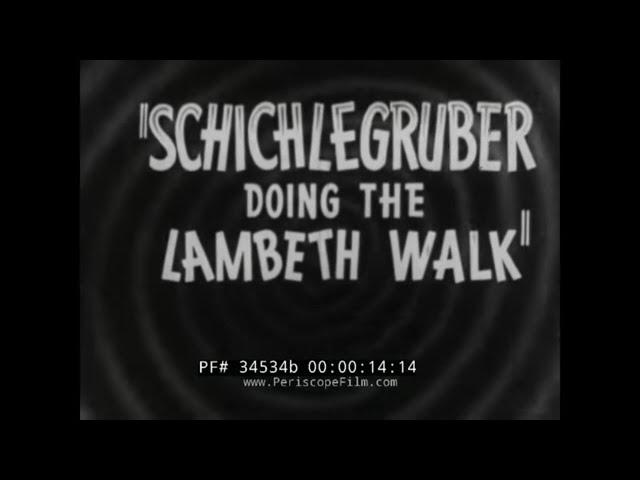 THE LAMBETH WALK /  SHORT PROPAGANDA FILM THAT OUTRAGED ADOLF HITLER 34534b