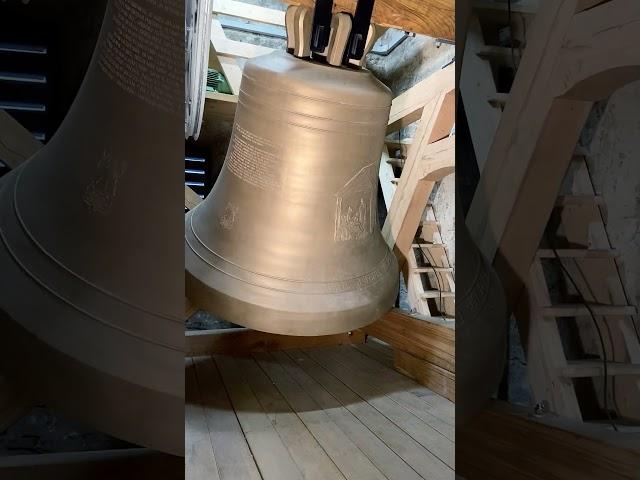 The new, large bell of Liebfrauenkirche Waldshut #bells