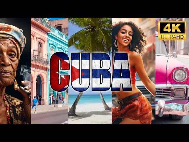 Cuba in 4K - Havana Vibes Breathtaking Landscapes Traditional Latin Salsa Cuban Relaxing Music Mambo