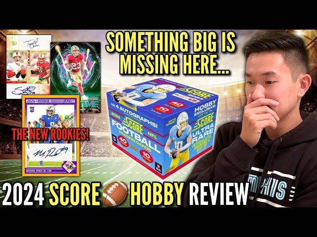 2024 FOOTBALL SETS HAVE ARRIVED... BUT THERE'S A BIG PROBLEM!  2024 Panini Score  Hobby Box Review