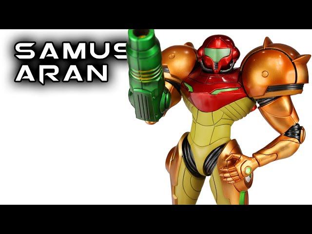 First 4 Figures SAMUS ARAN (Varia Suit) Metroid Prime Collector's Edition Statue Review