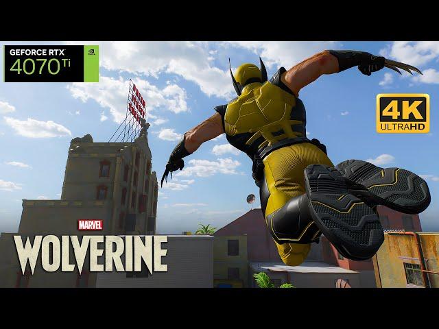 Marvels Wolverine Gameplay PS5 Leak 4K Ultra HD