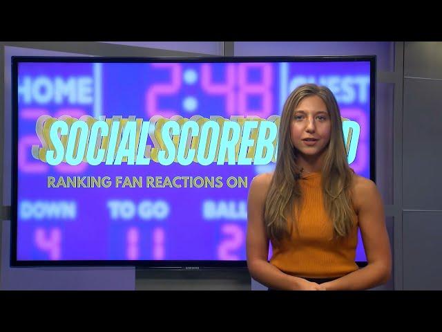 Social Scoreboard: Ranking fan reactions on social media