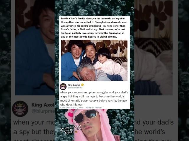 Jackie Chans family history is crazy!