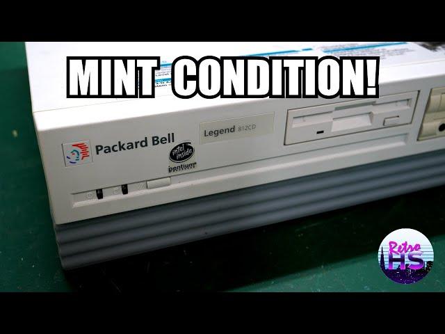 Discovering a Time Machine: Mint Packard Bell PC from 1995!