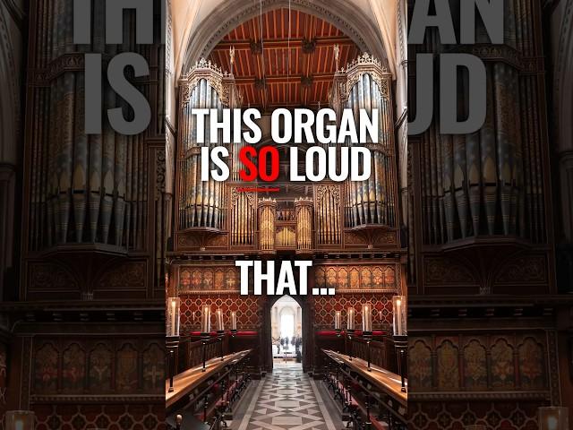 I've NEVER heard an organ THIS LOUD before