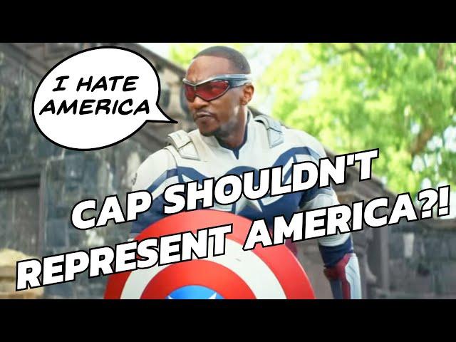 Says Captain America Shouldn't Represent America - Anthony Mackie is an Idiot