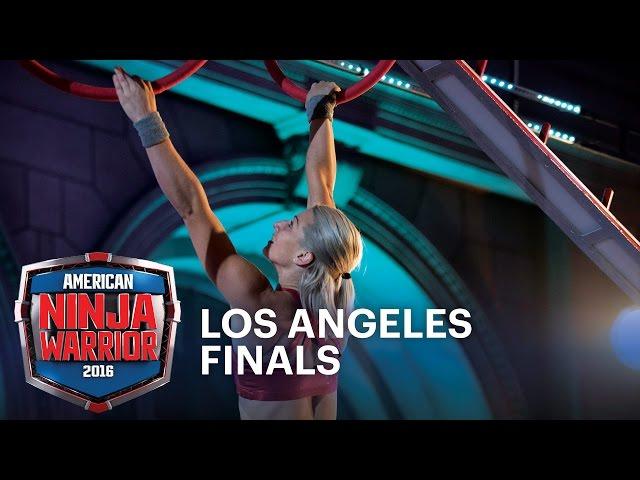 Jessie Graff Takes On The 2016 Los Angeles Finals | American Ninja Warrior