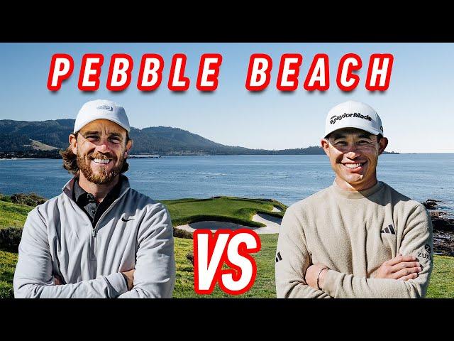 Collin Morikawa VS Tommy Fleetwood @ Pebble Beach