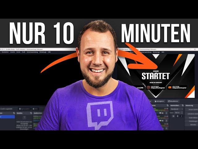 In 10 Minuten den ersten TWITCH STREAM starten