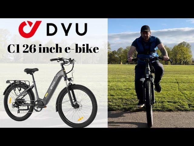 DYU C1 26 inch electric bike, first ride and thoughts. #electricbike #ebike