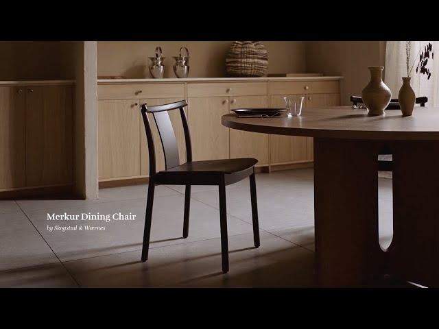 Introducing the Merkur Dining Chair Designed by Skogstad & Waernes for Audo Copenhagen