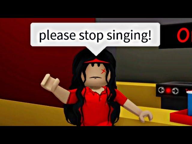 When you sing your order (meme) ROBLOX