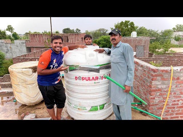 Alhamdulillah 1000 litre wala New Water Tank Lagwa Liya