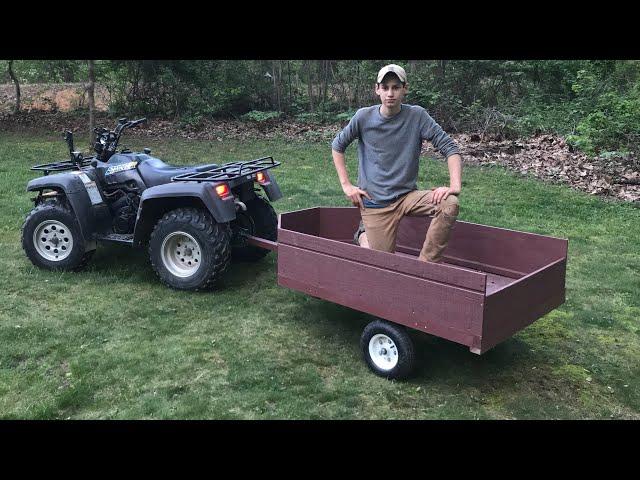 Building a Fourwheeler Trailer